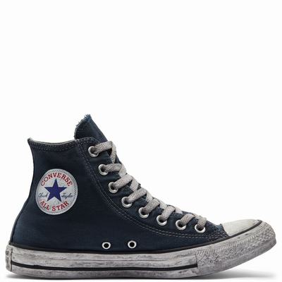 Converse Chuck Taylor All Star Smoke - Naisten Matalavartiset Tennarit - Laivastonsininen